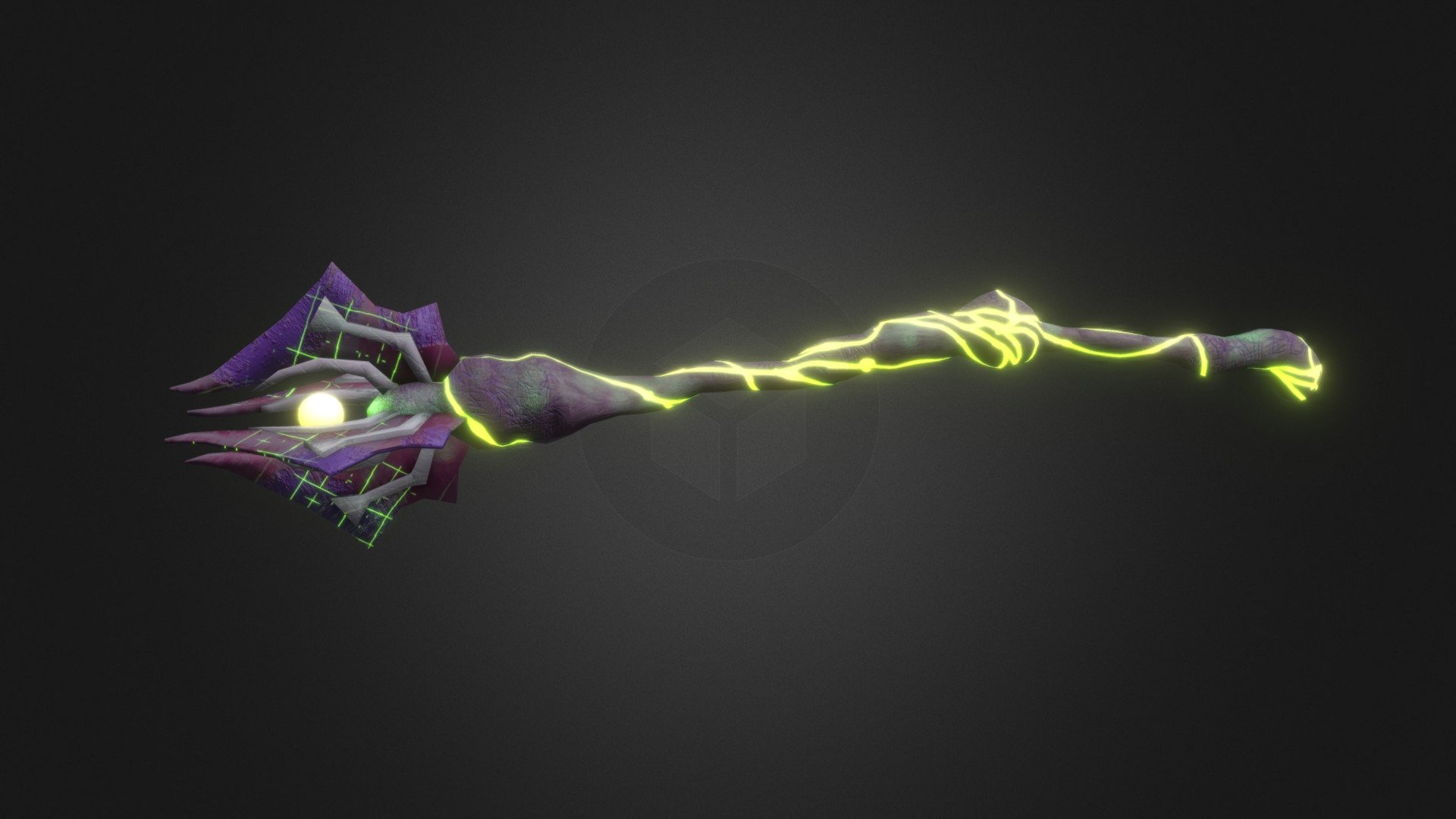 Magic Staff 3d model