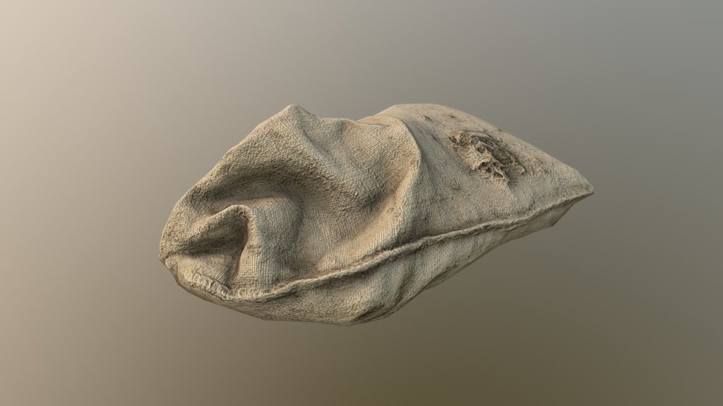 Sandbag Single 06 3d model