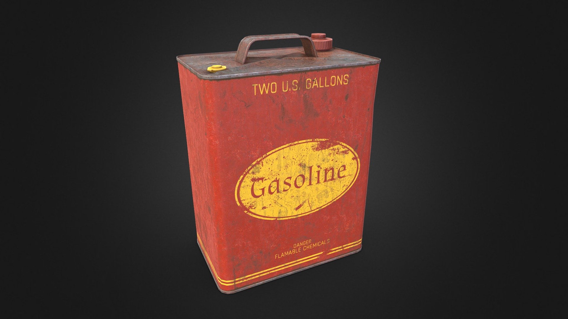 Gas Can 3d model