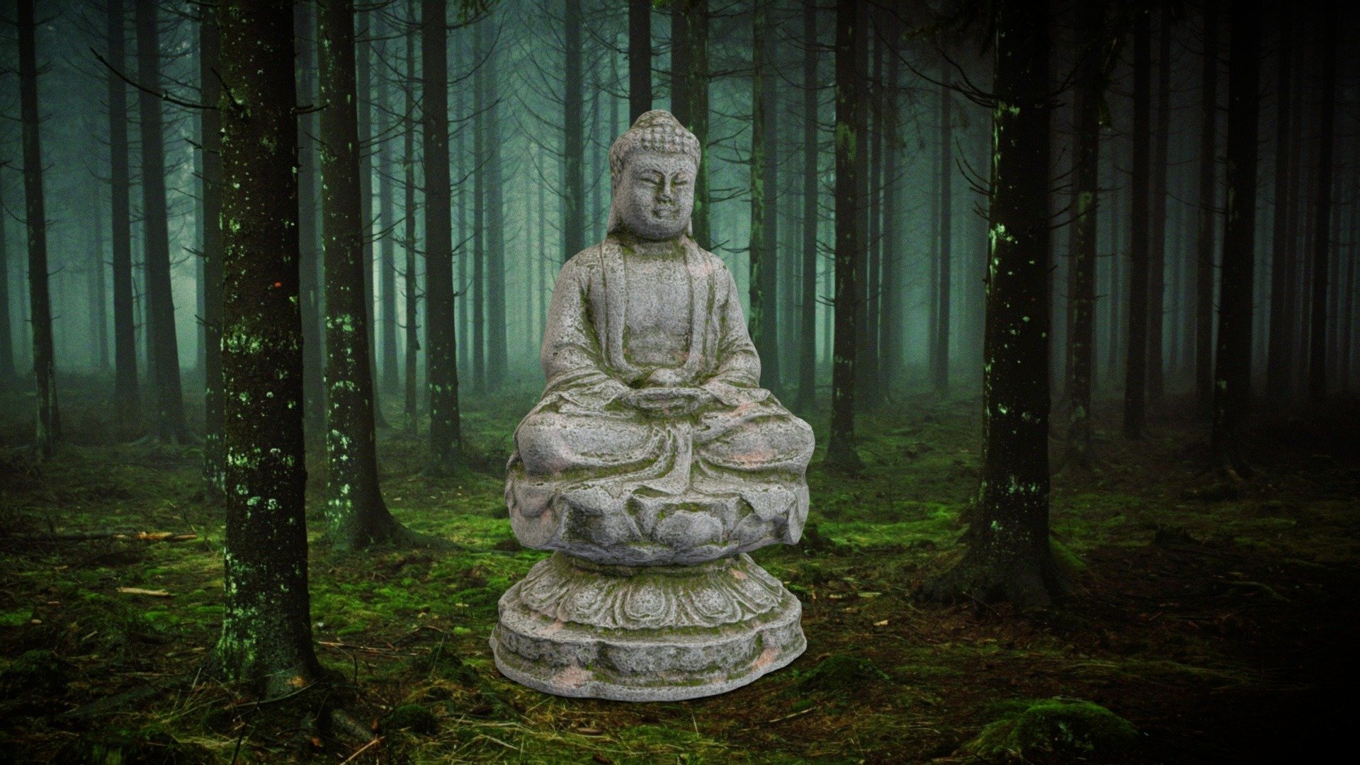 Buddha Statue 3d model