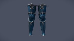 Female Fantasy Leg Armour Guard