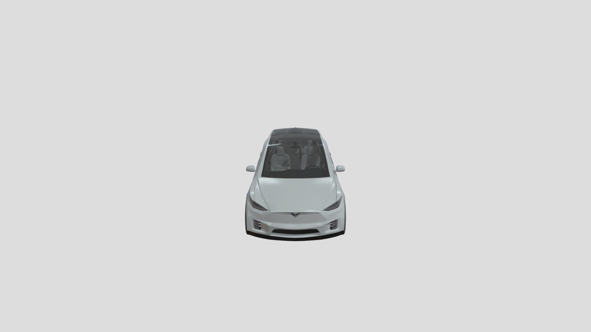 tesla_model_x_animation 3d model