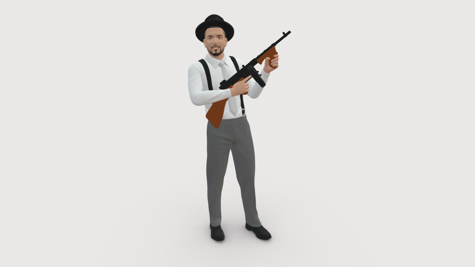 Gangster 0105 3d model