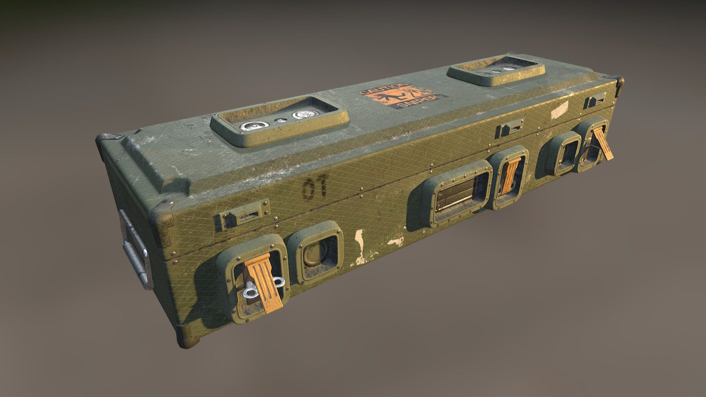 Sniper Case 3d model