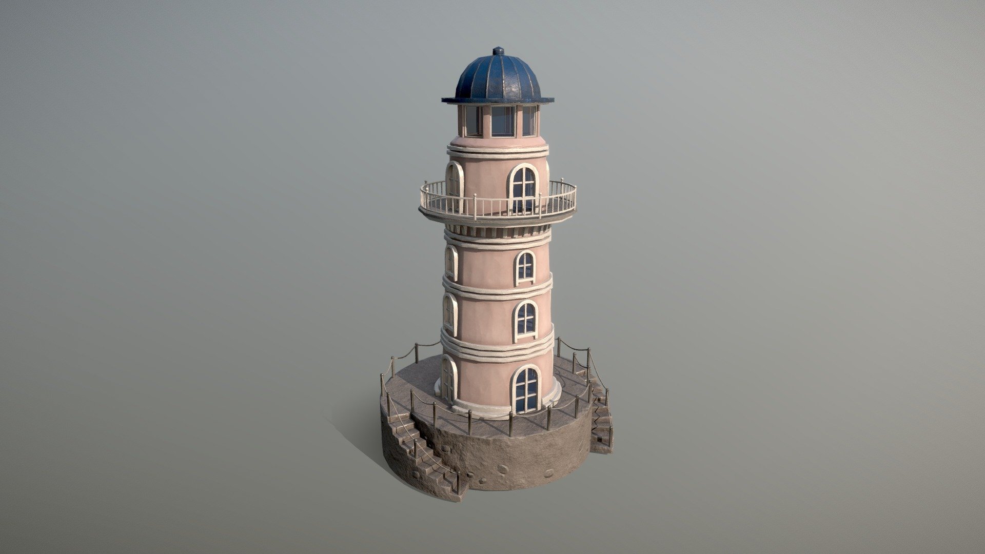 lighthouse 3d model