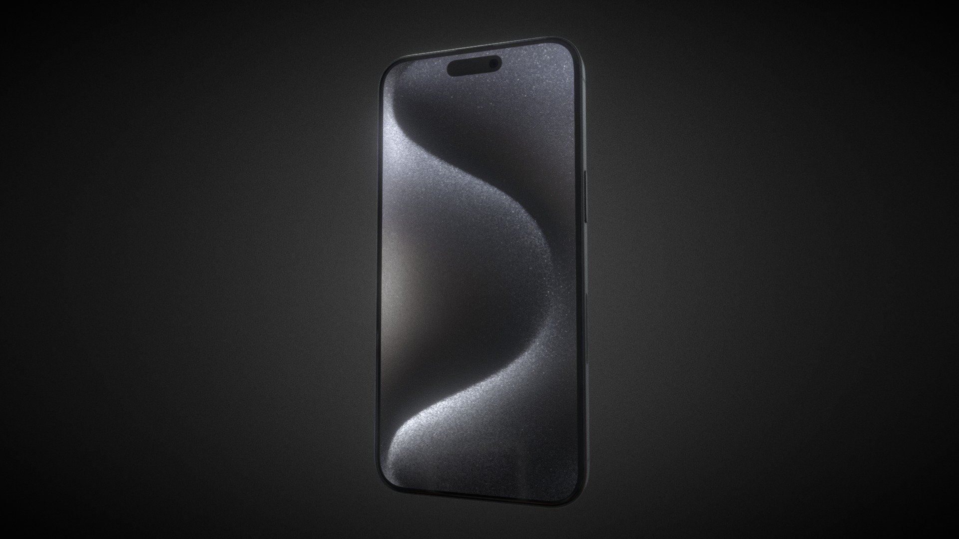 Apple iPhone 15 Pro Max Black 3d model