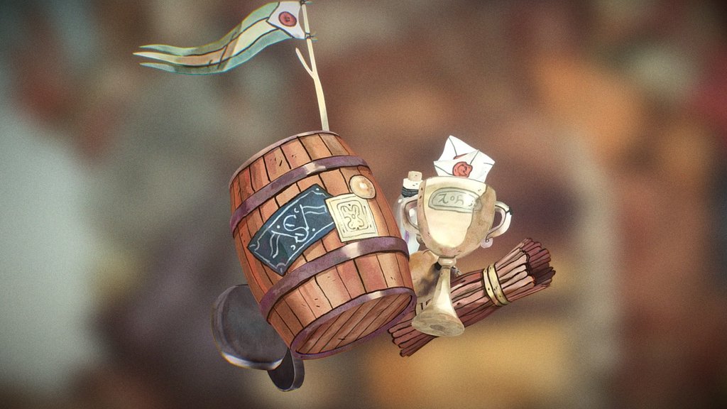 Pirate Loot 3d model