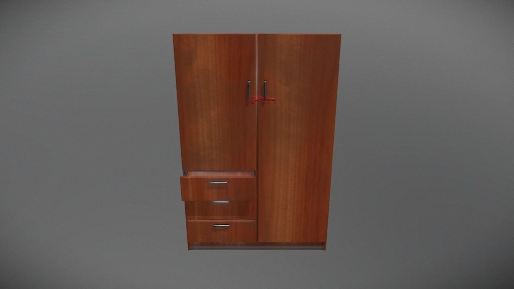 Closet 02 3d model