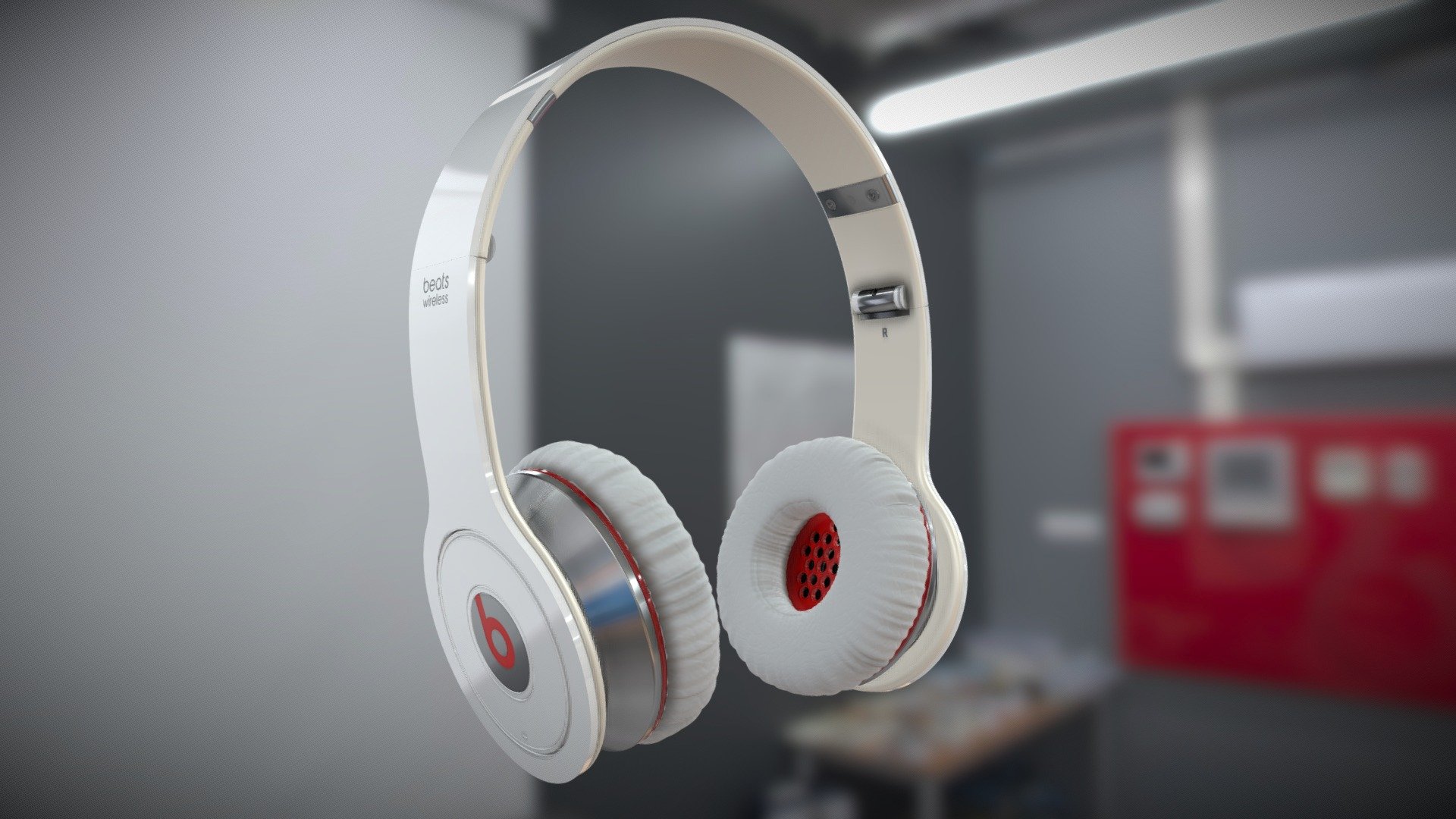 Beats by dr.dre wireless 3d model