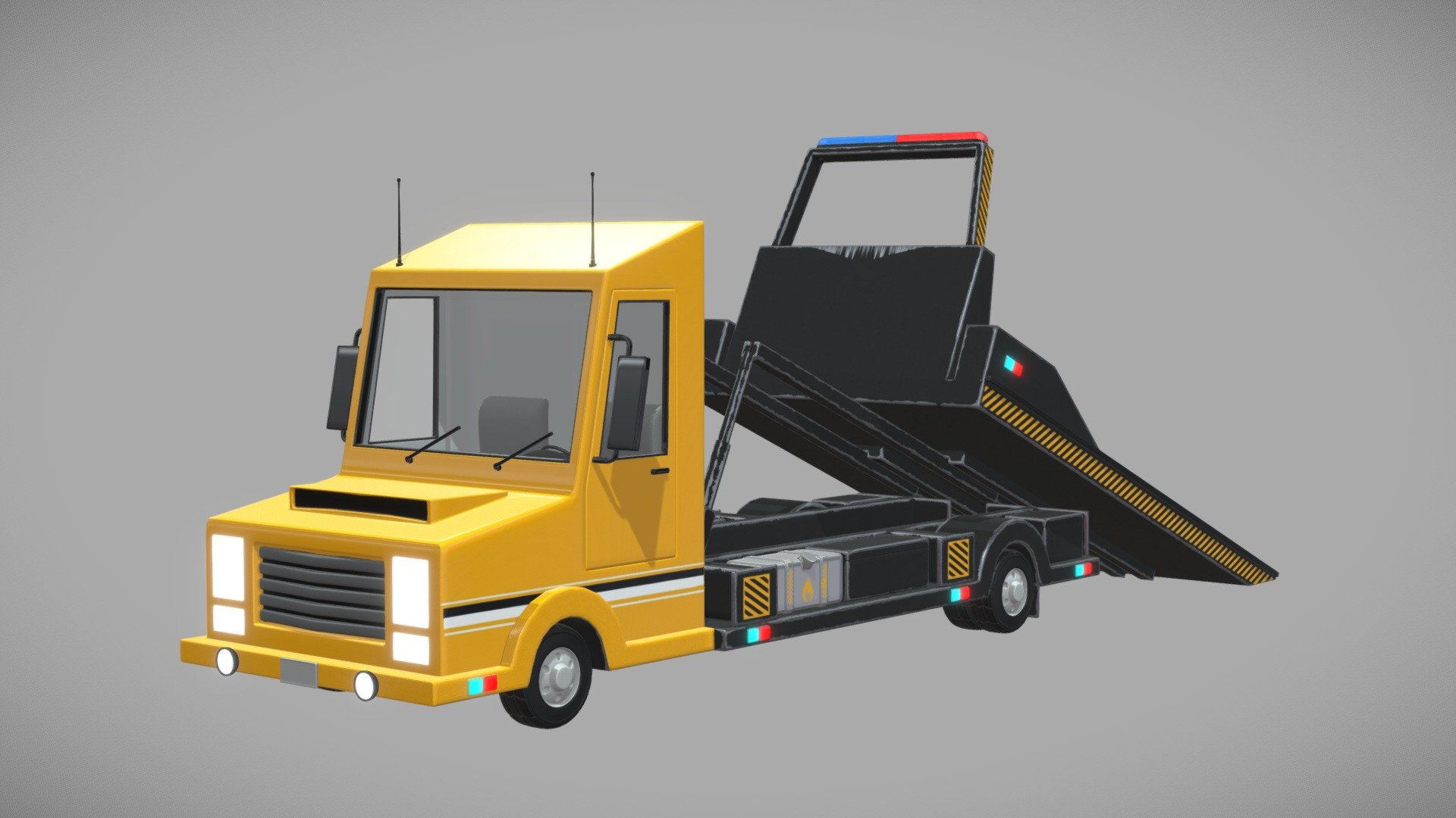 Tow_Truck 3d model