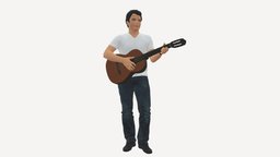 Man with acoustic guitar 0758