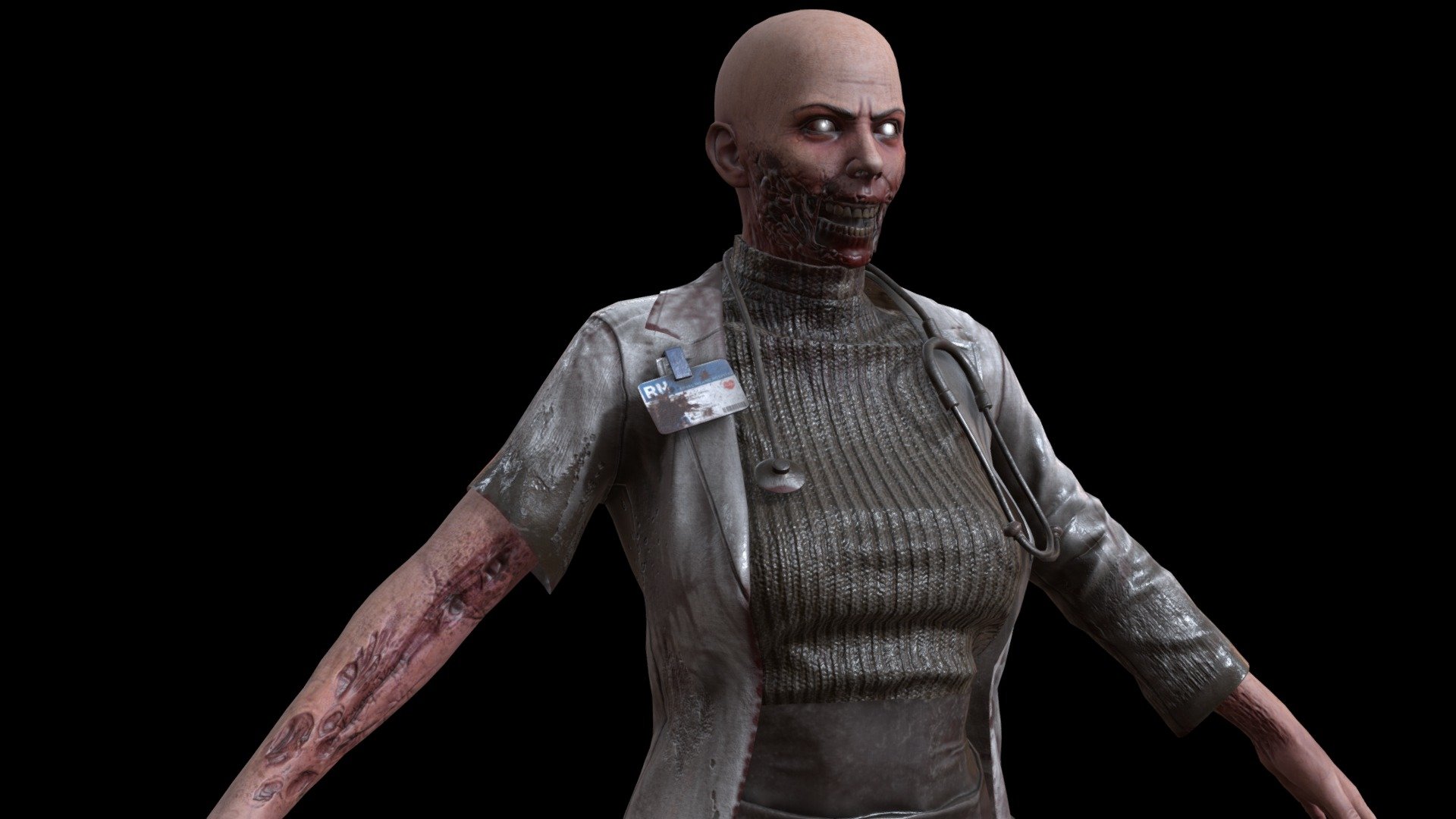 UrbanZombie8 3d model