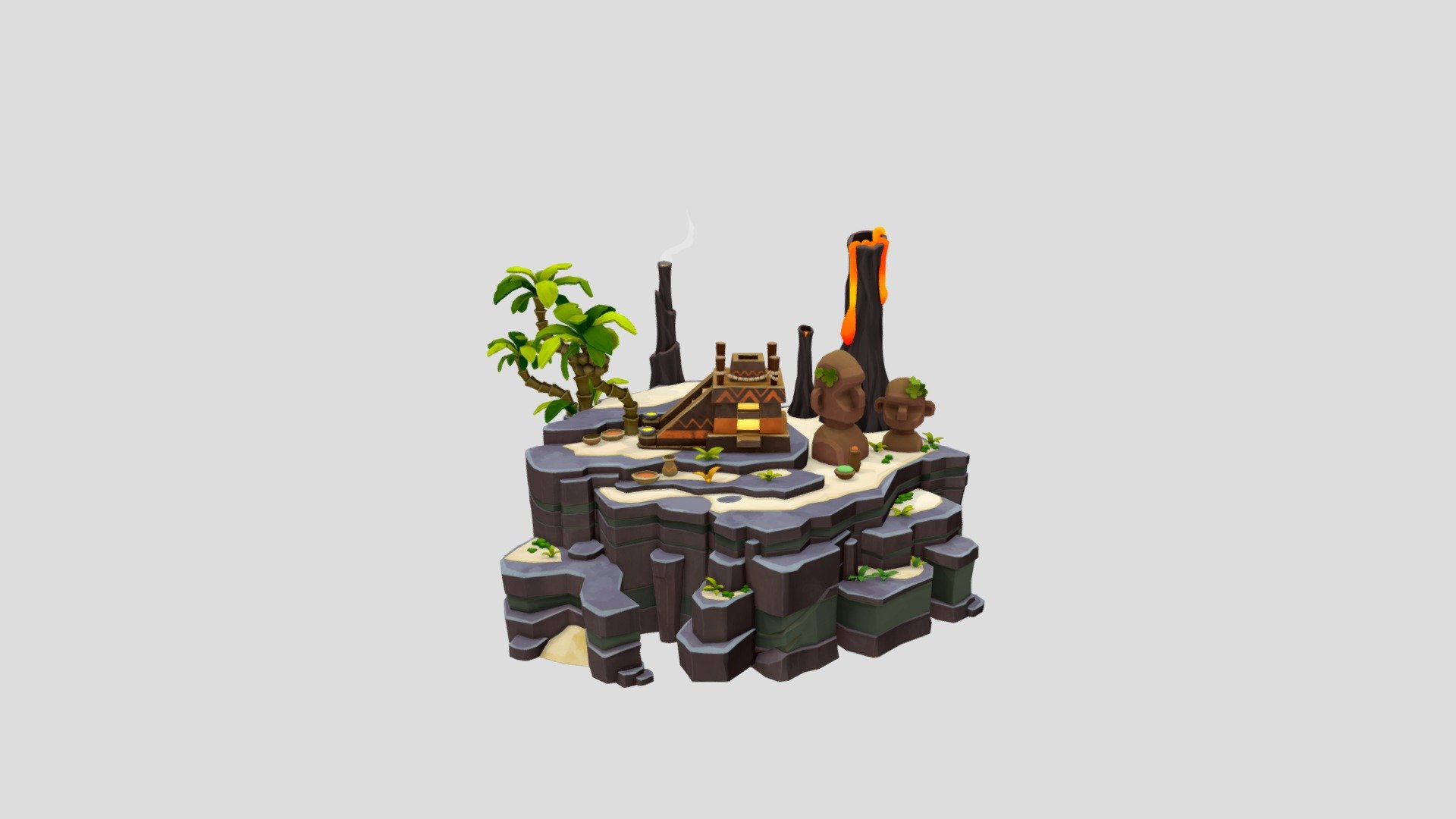 biome 3d model