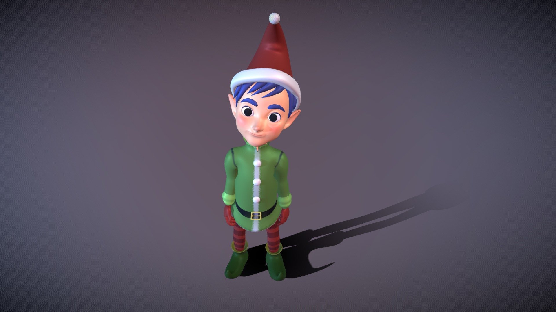 Young Elf 3d model