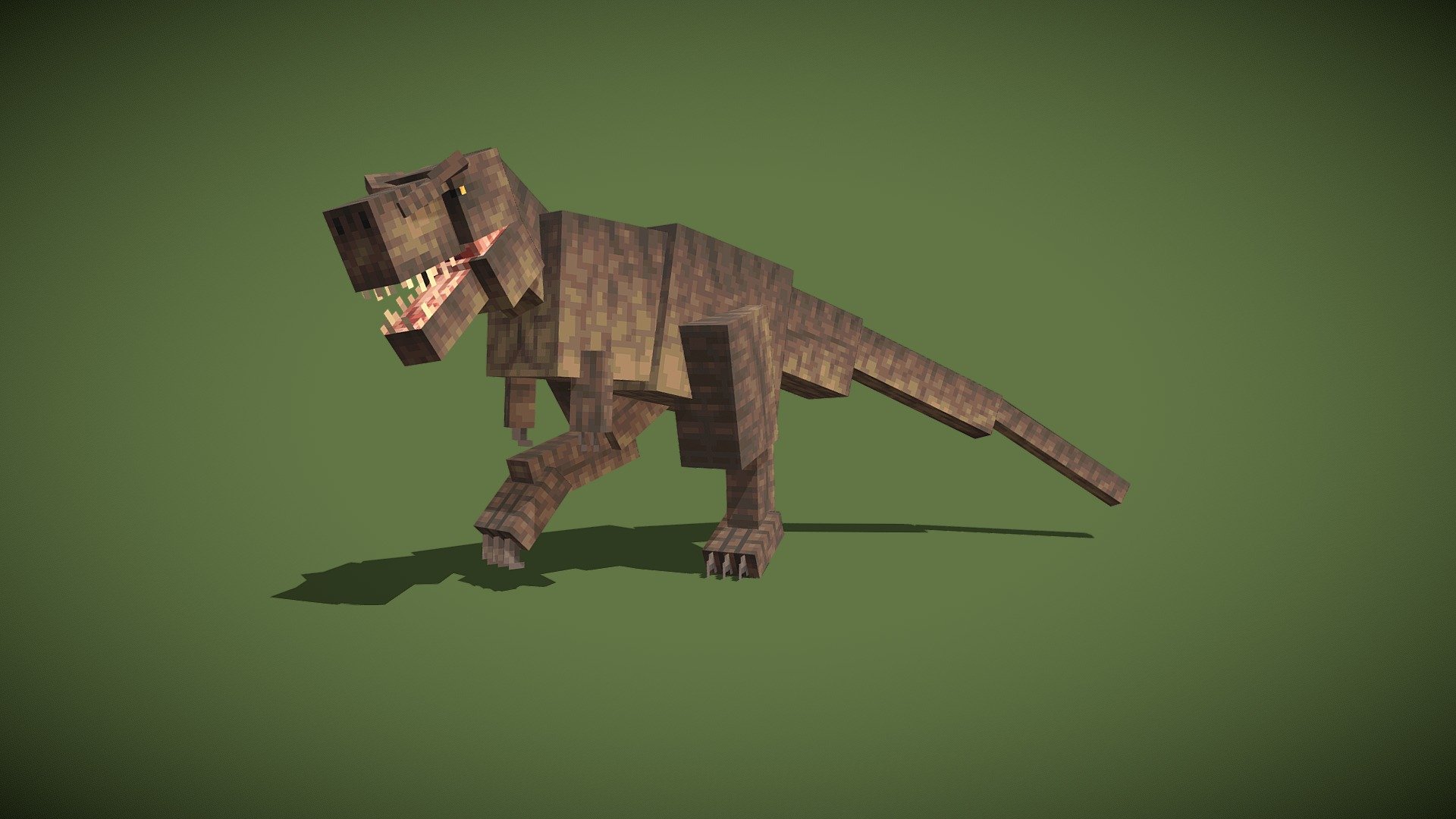 Jurassic Park Tyrannosaurus 3d model