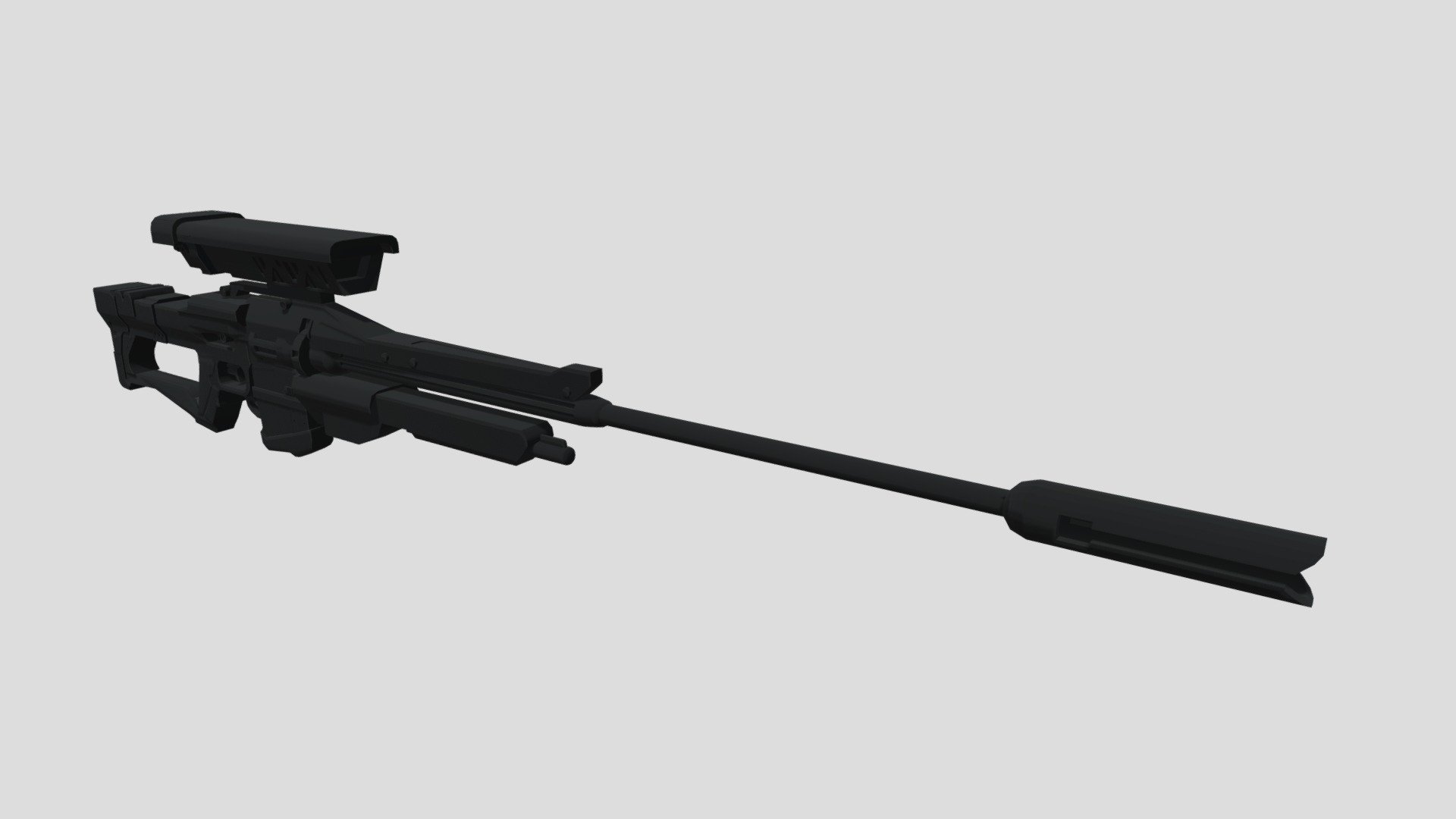 Sniper Riffle 3d model