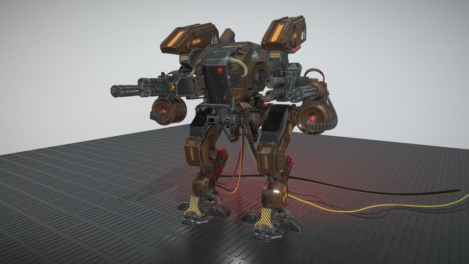 Robot-Bull 3d model