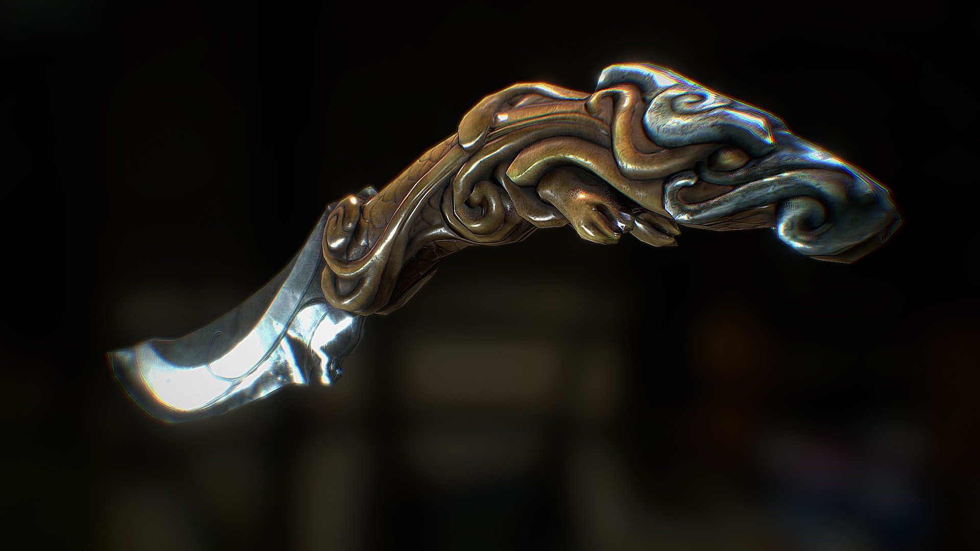 Kirin Blade 3d model