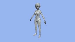 Female base mesh