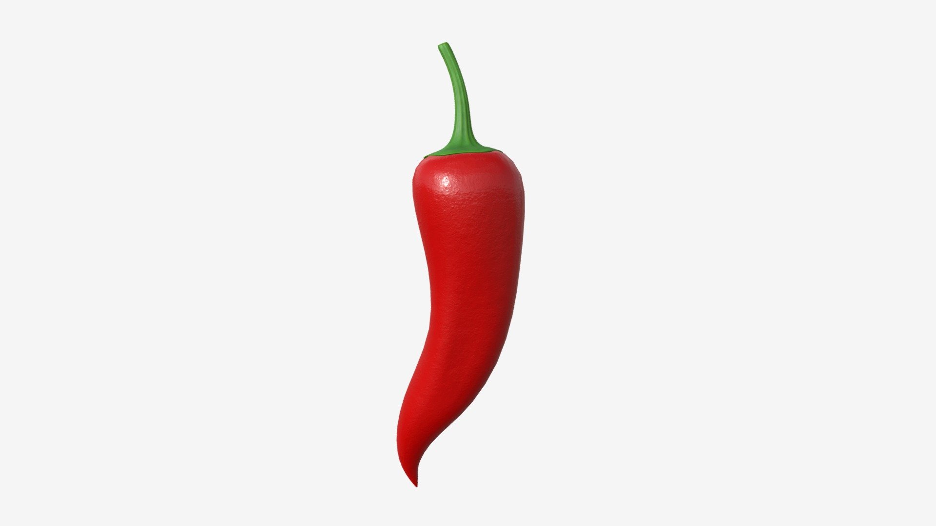 chilli pepper 3d model