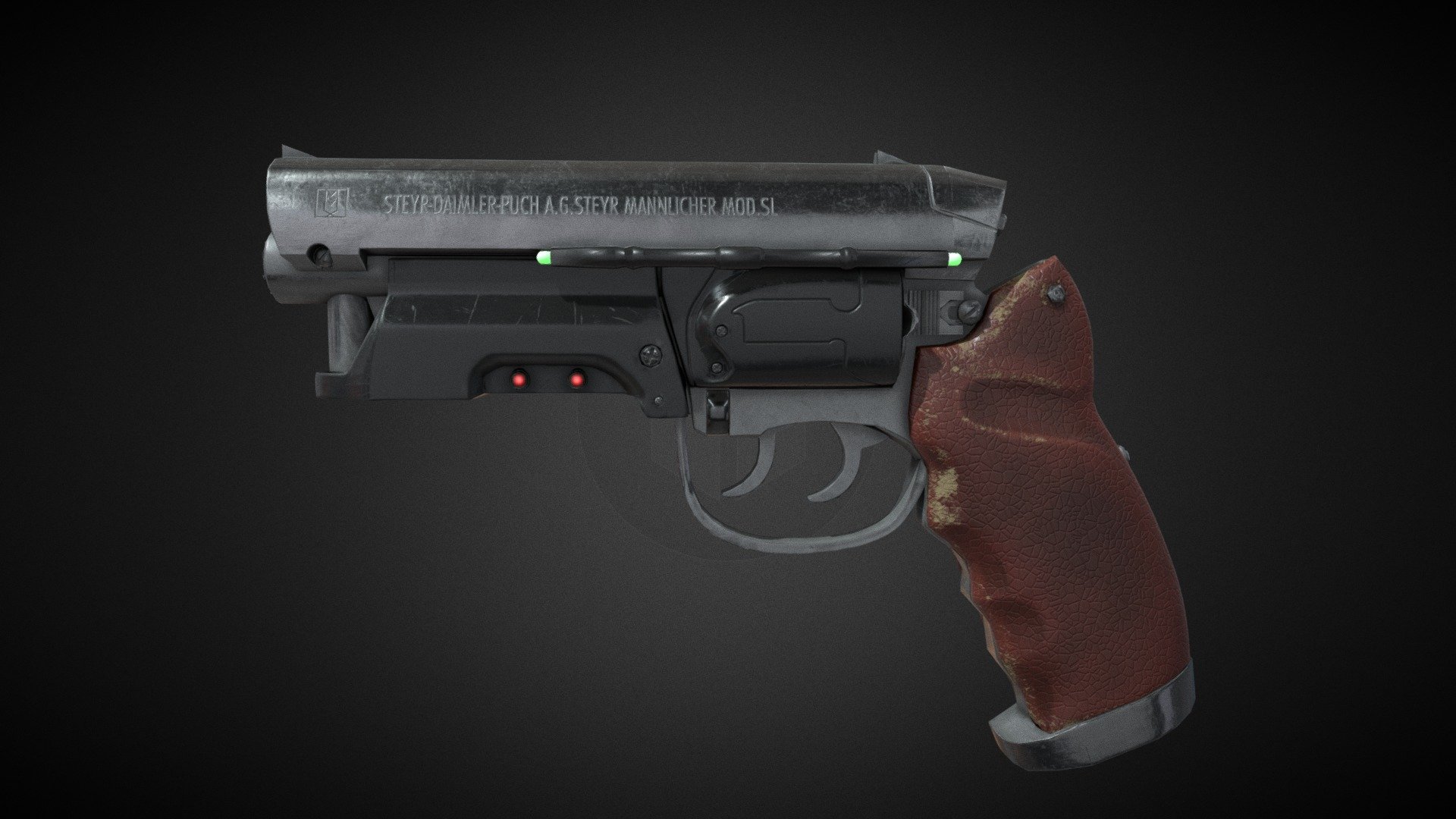 Blade Runner Blaster 3d model