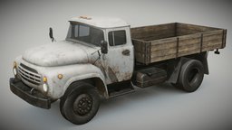 Rusty Old Soviet Truck