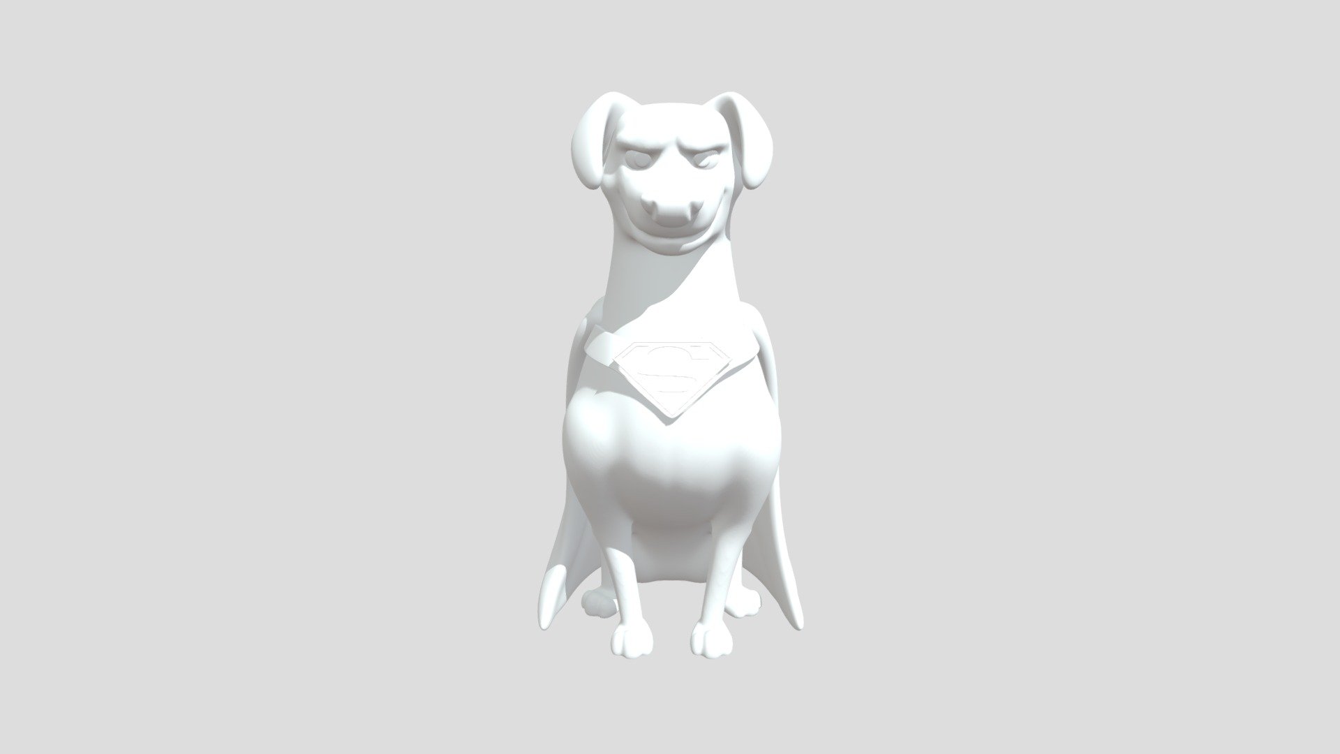 Krypto The SuperDog 3d model