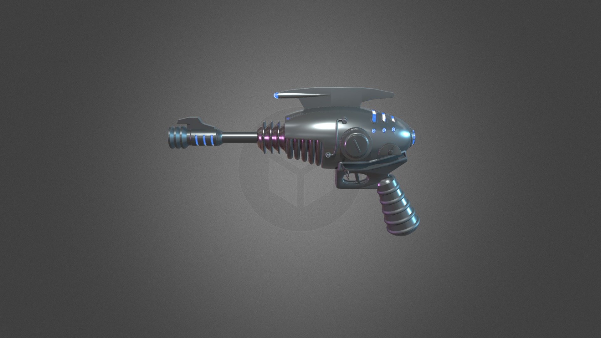 [XYZ School Detailing] Alien Blaster 3d model