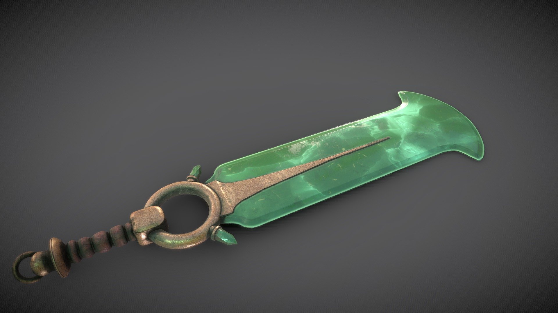 Fantasy Sword 3d model