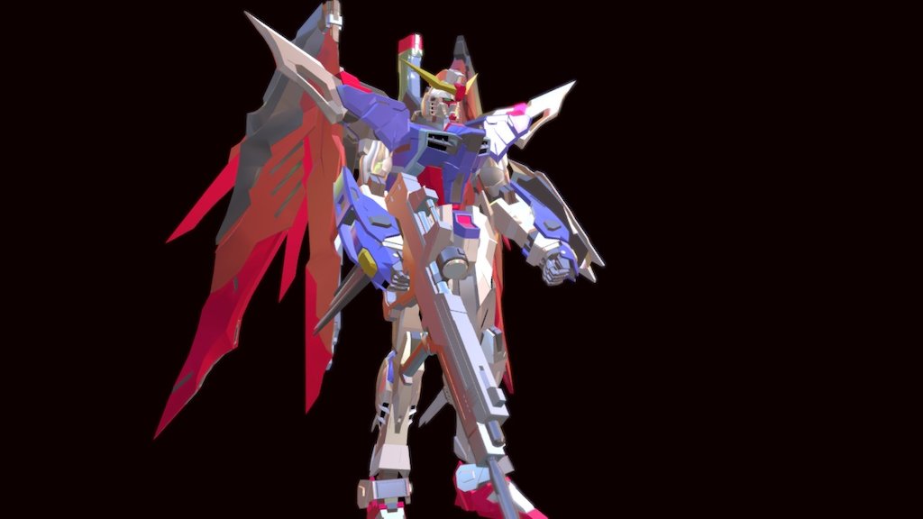 Gundam Destiny 3d model