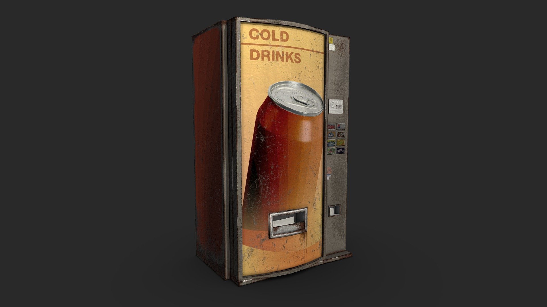 Vending machine 3d model