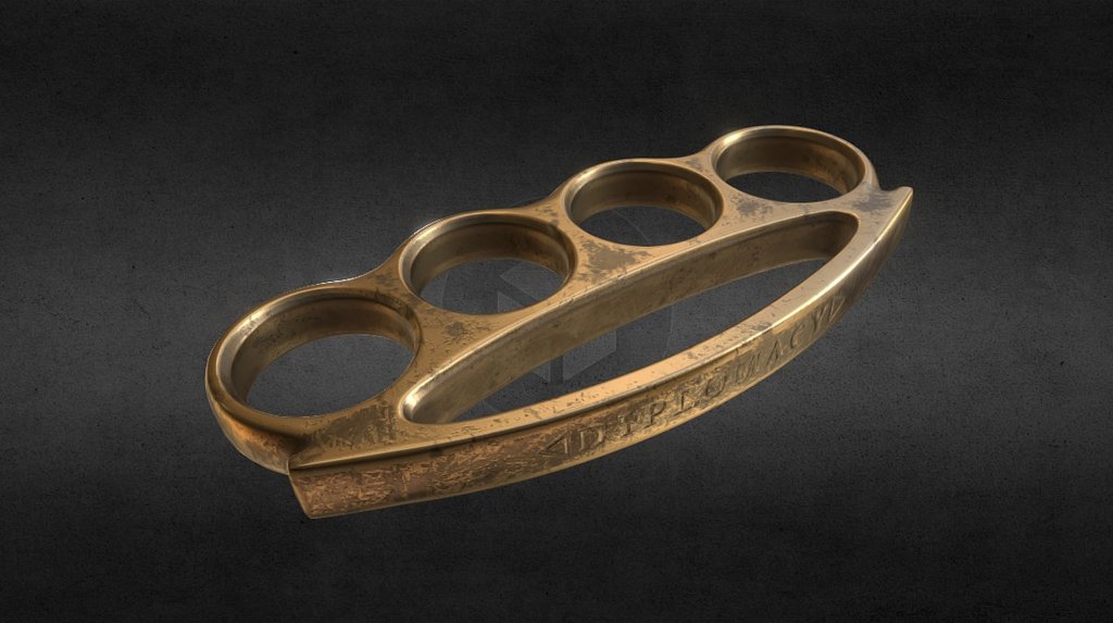 Brass Knuckles 3d model