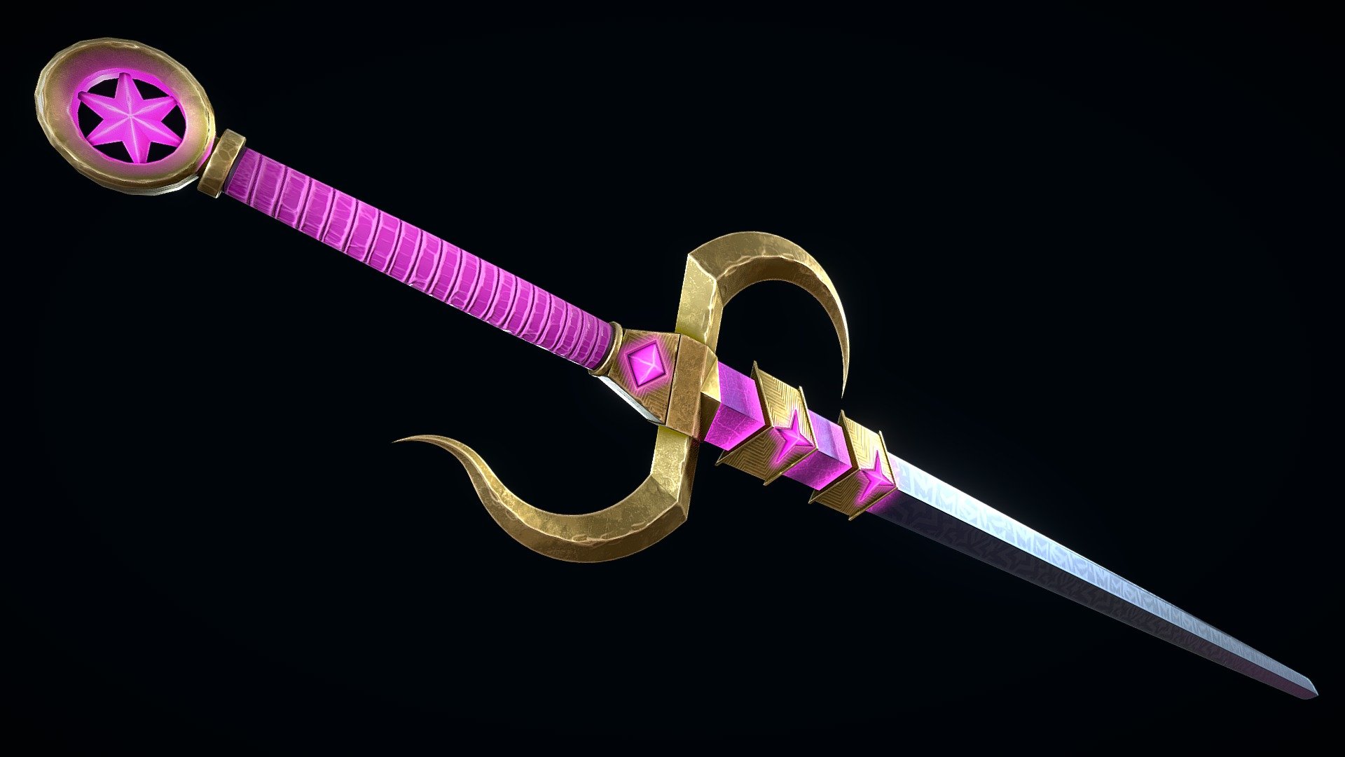 Starlight Sword 3d model