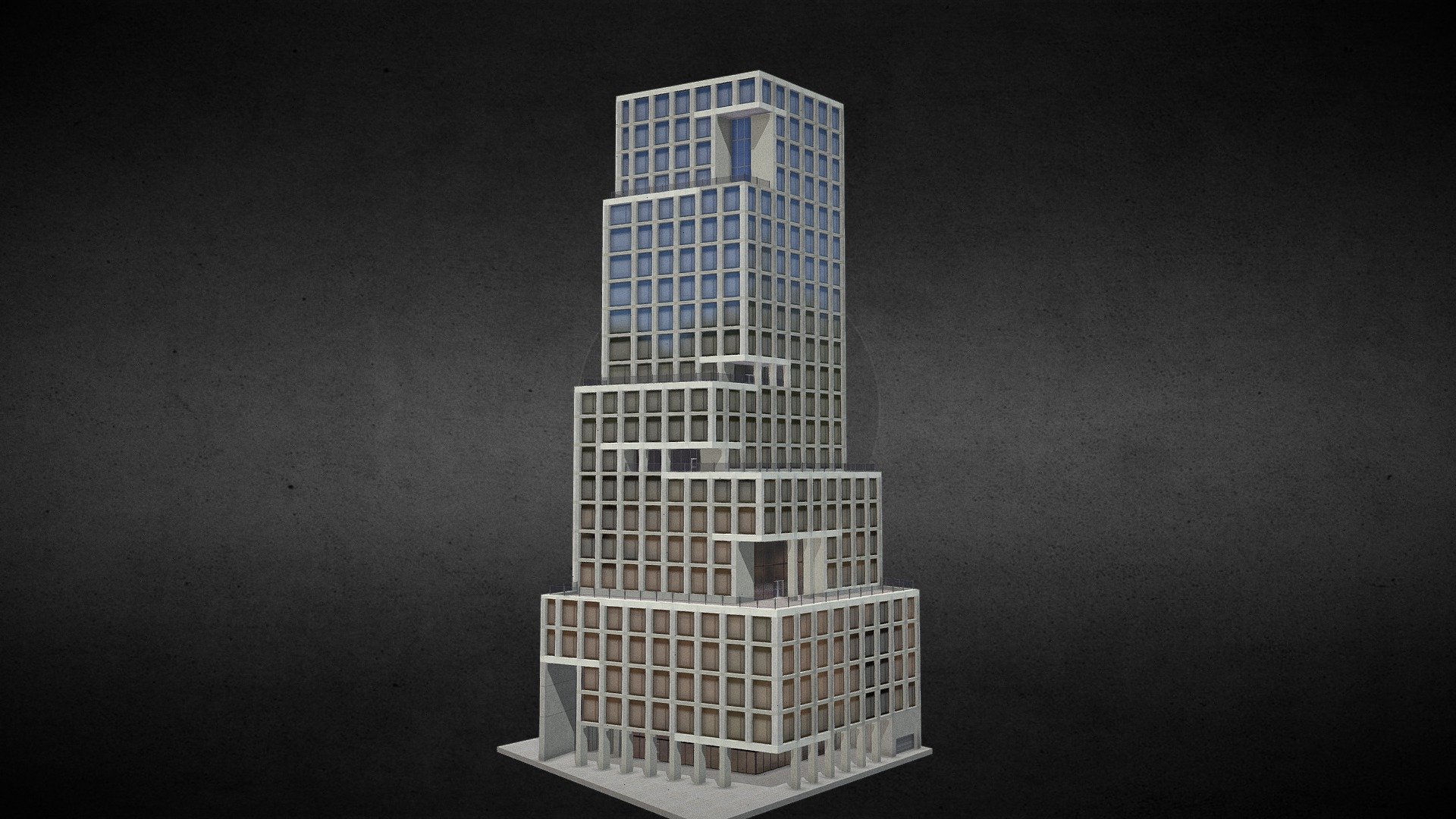 1245 Broadway 3d model