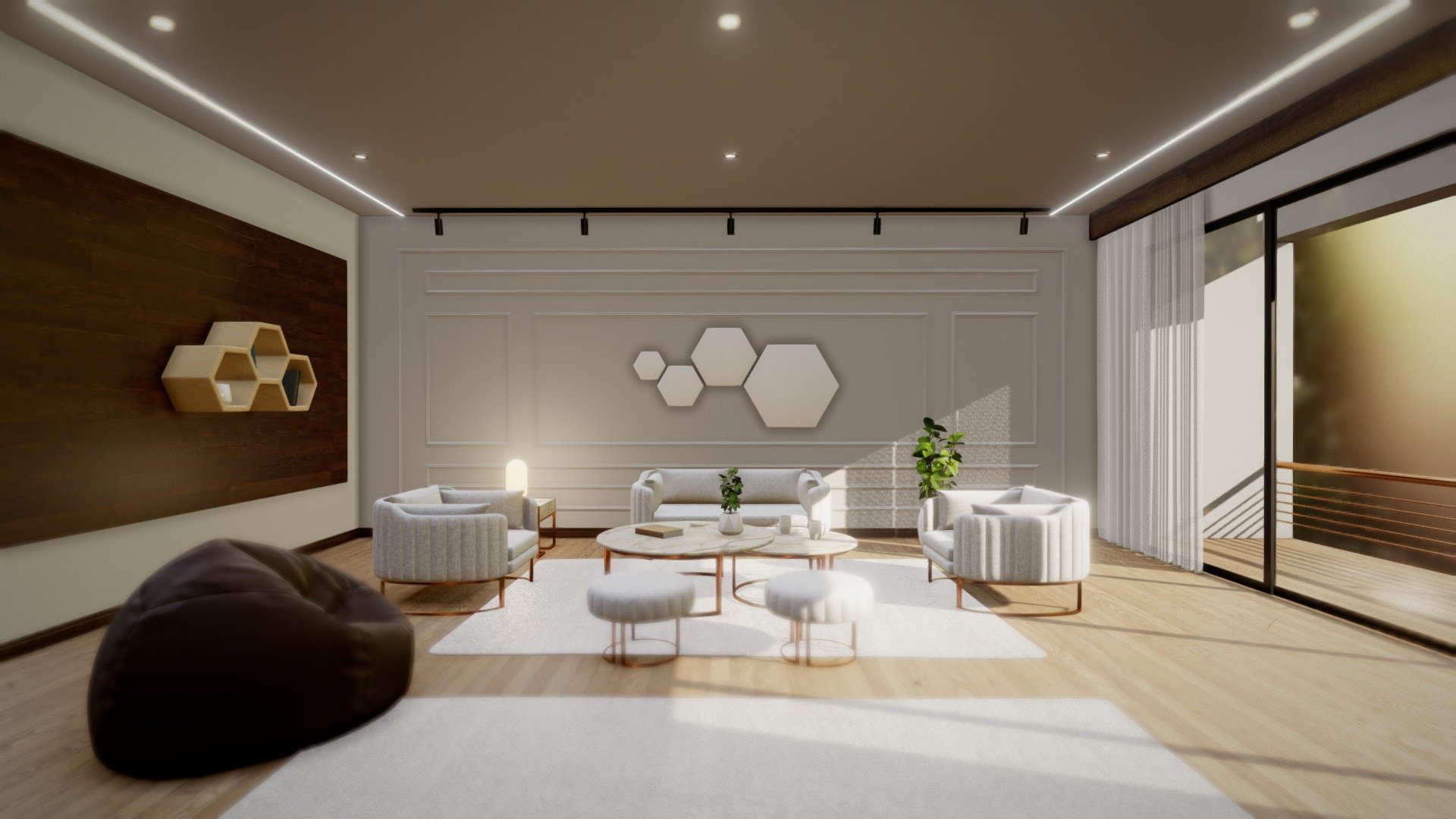 Living Room 3d model