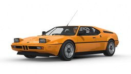 3d model BMW M1