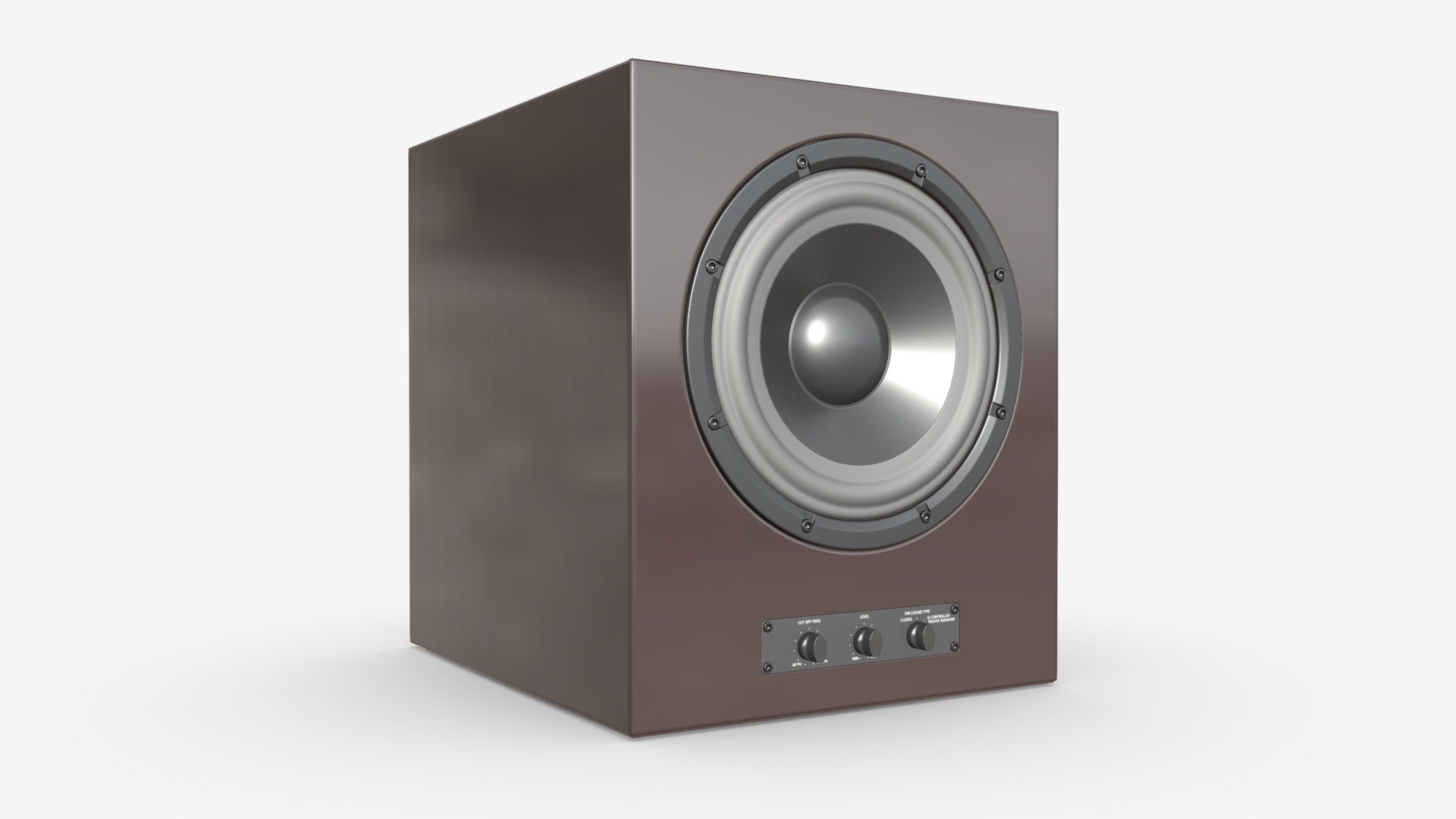 Active Subwoofer 3d model