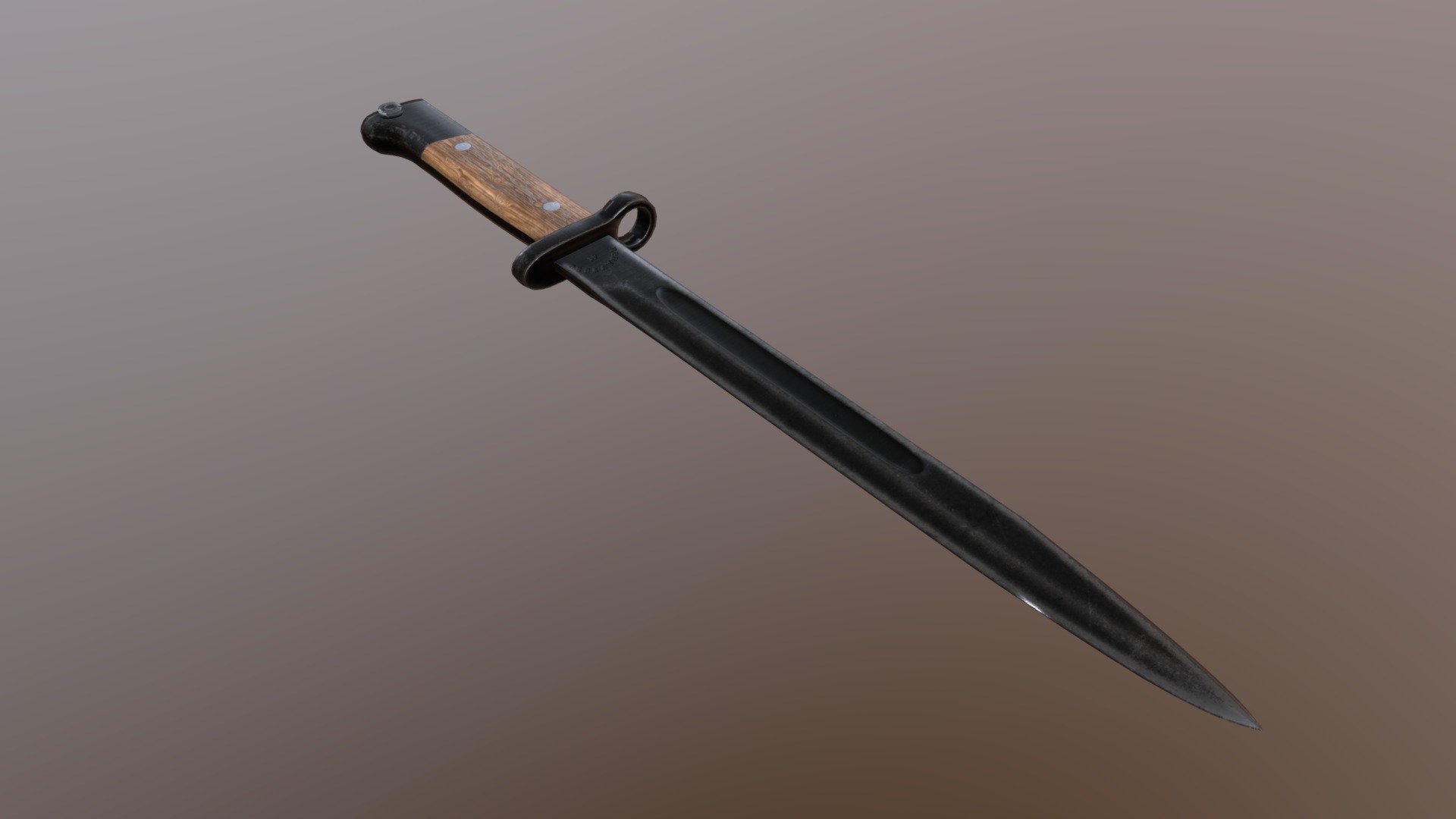 M48 bayonet 3d model