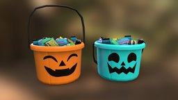 Halloween Treat Bucket