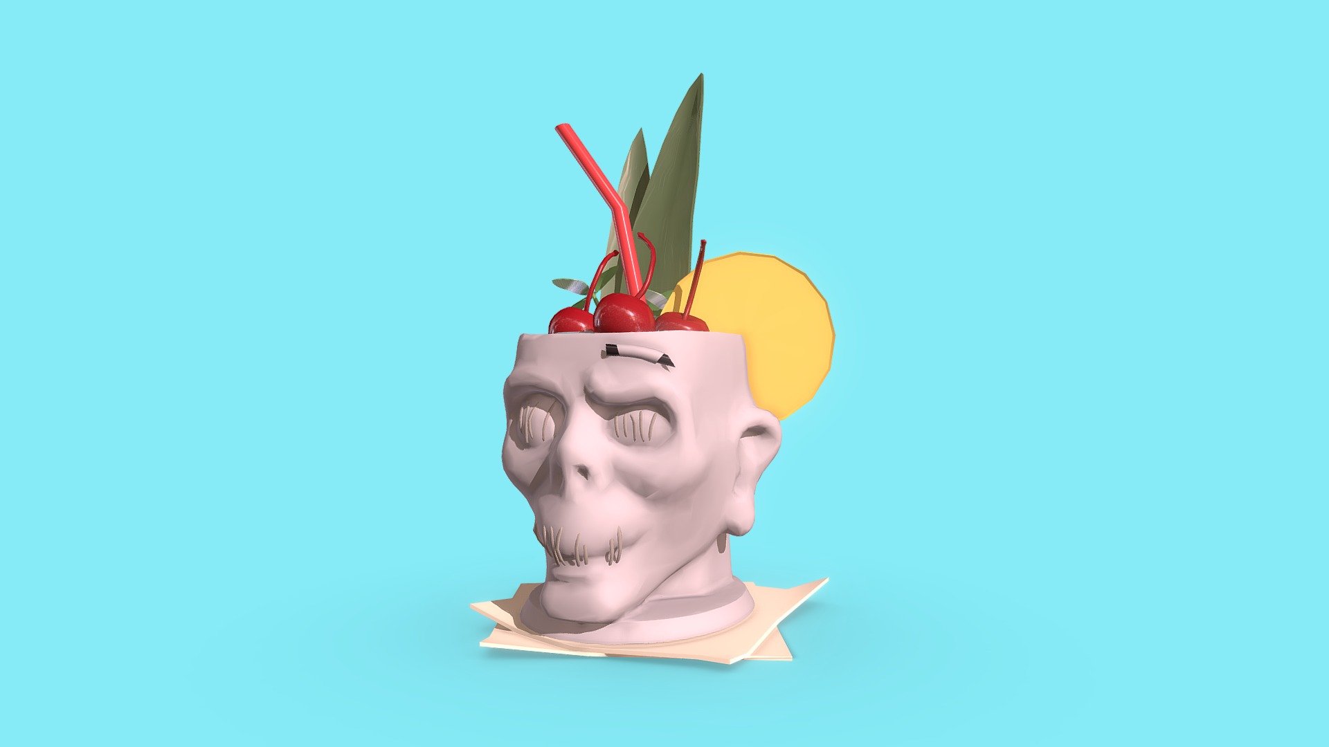 Cocktail 3d model