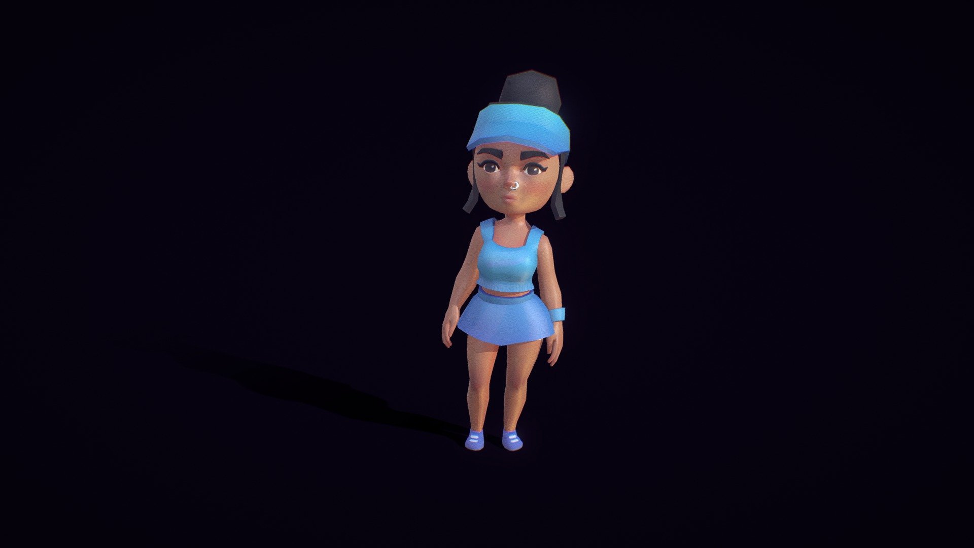 Stylized Character 3d model