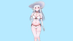 Pudgy Elf Lady in Bikini (OC)