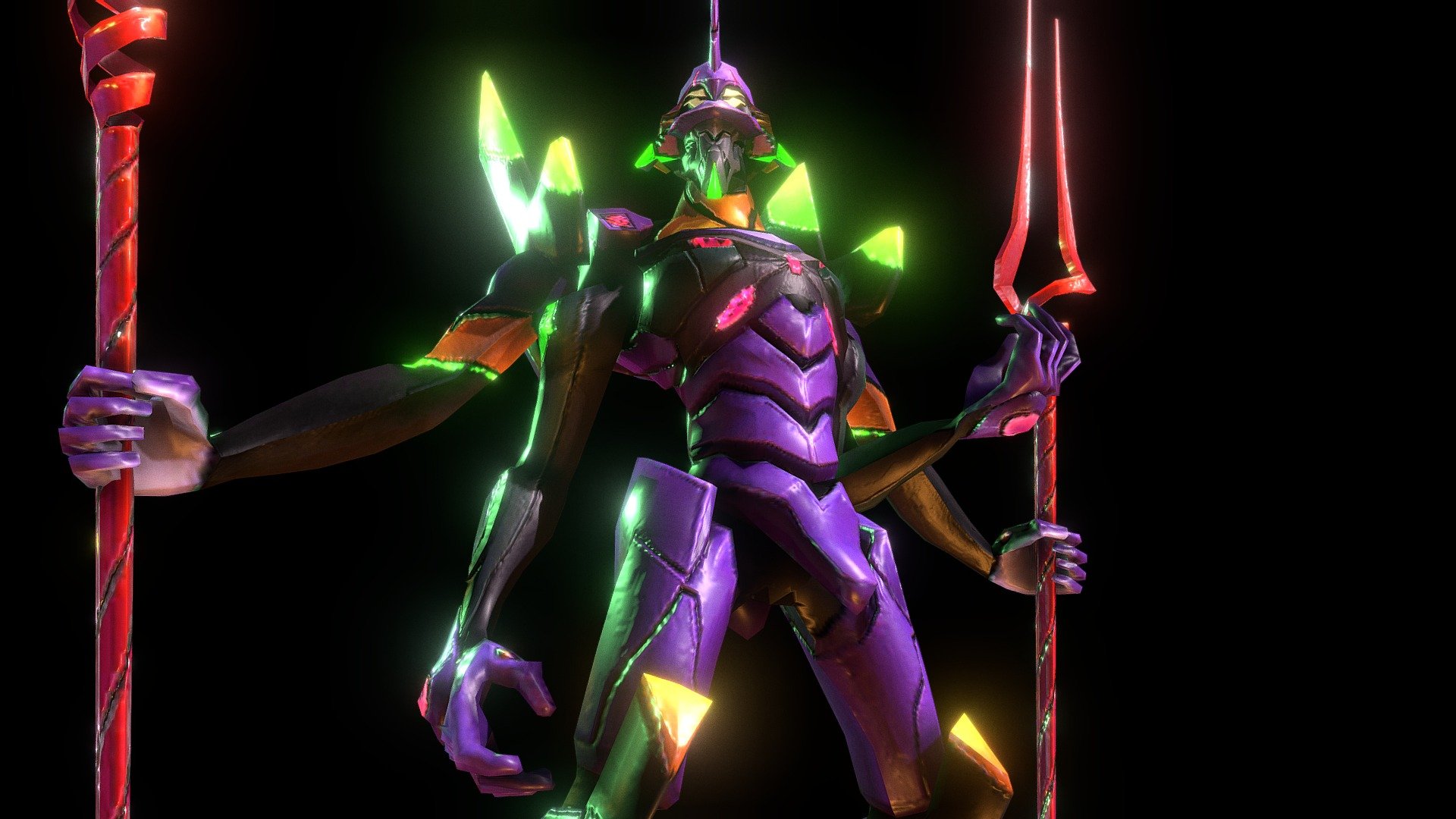 Evangelion 3.0 3d model