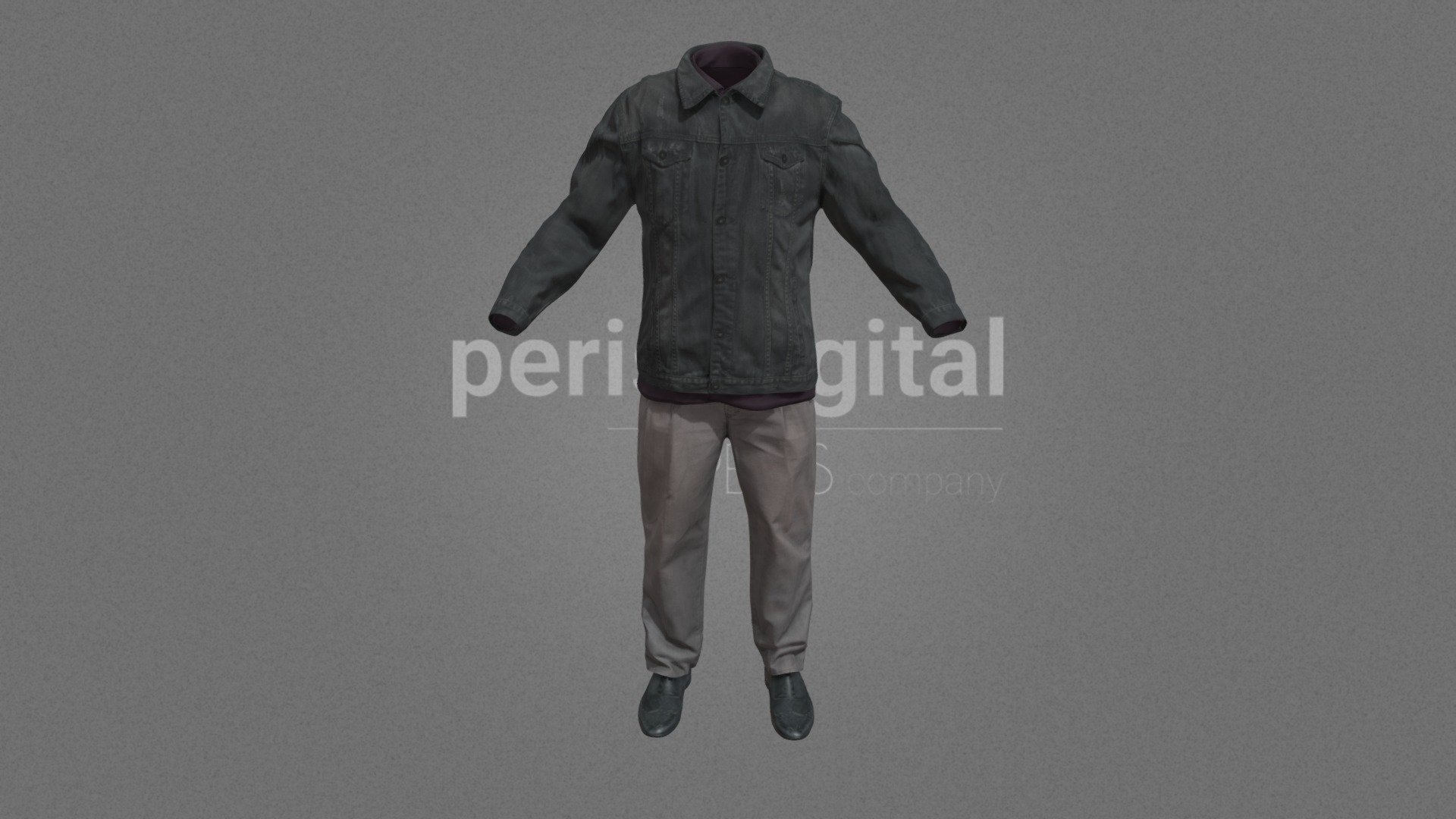 80s Fashion Series 3d model