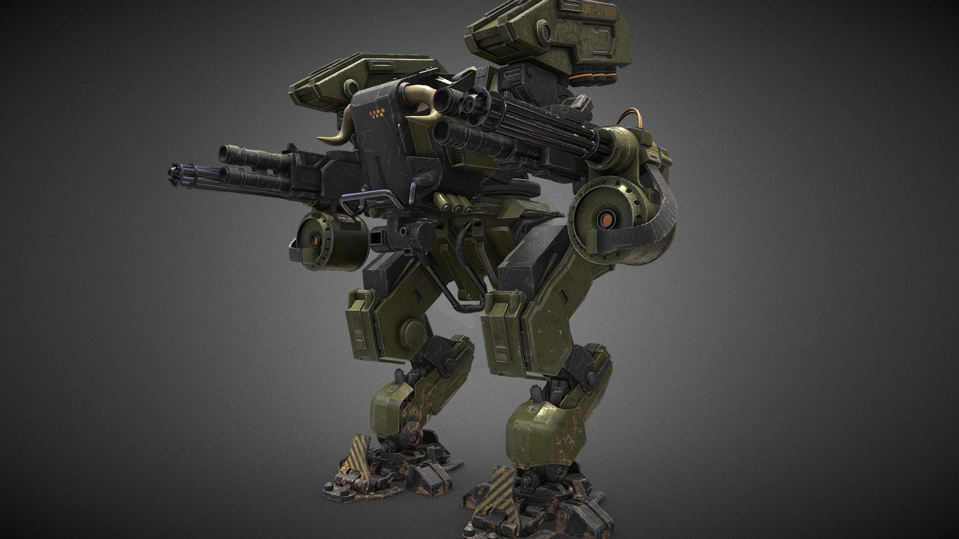 Mecha UNIT-07 3d model