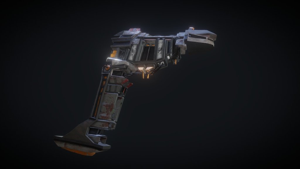 VoltMaster Deprecator/Stun Device 3d model