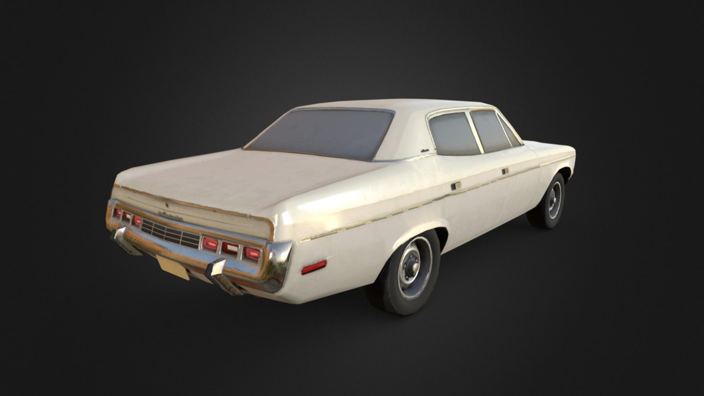 AMC Matador Sedan 3d model