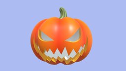 Halloween Pumpkin Jack O Lantern