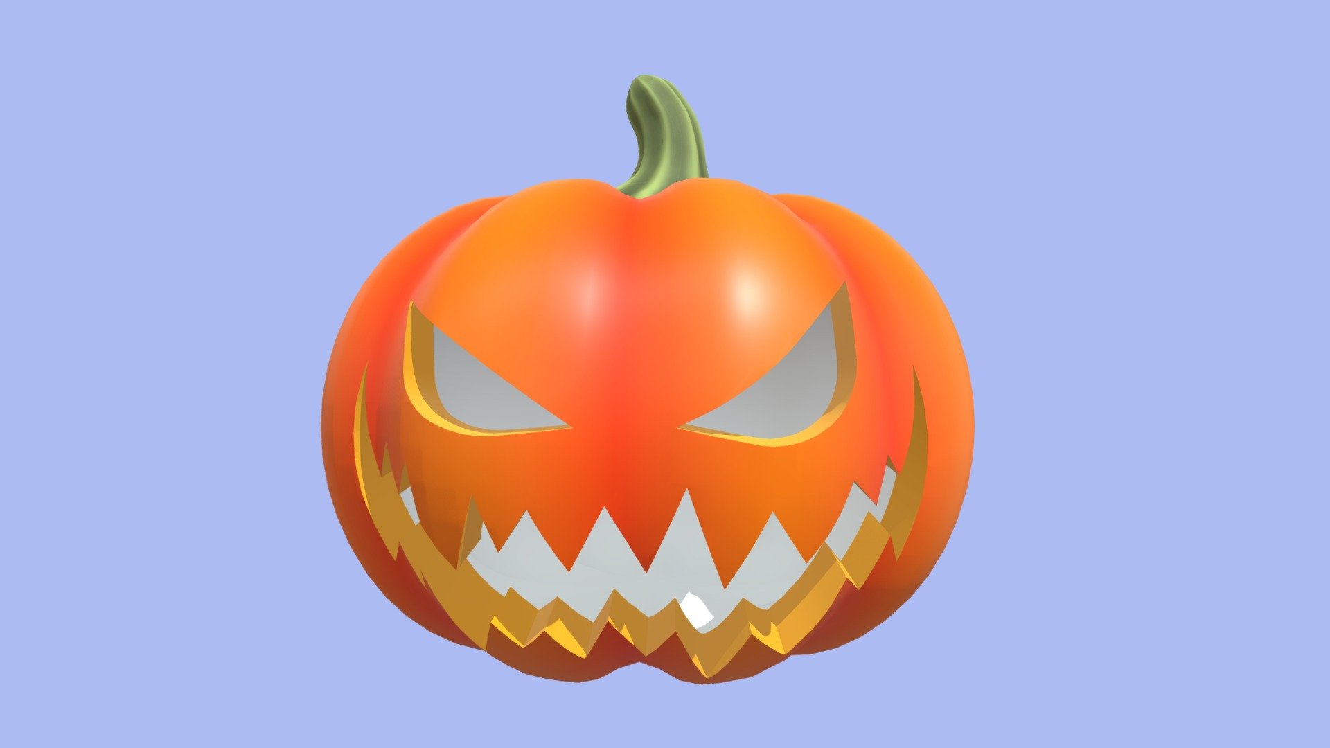 Halloween Pumpkin Jack O Lantern 3d model