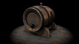 Old Wine Barrel